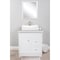 Novatto Porcelain Vessel Sink Combo with Brushed Nickel Faucet, Drain and Sealer NSFC-0114117003BN - alternate 4